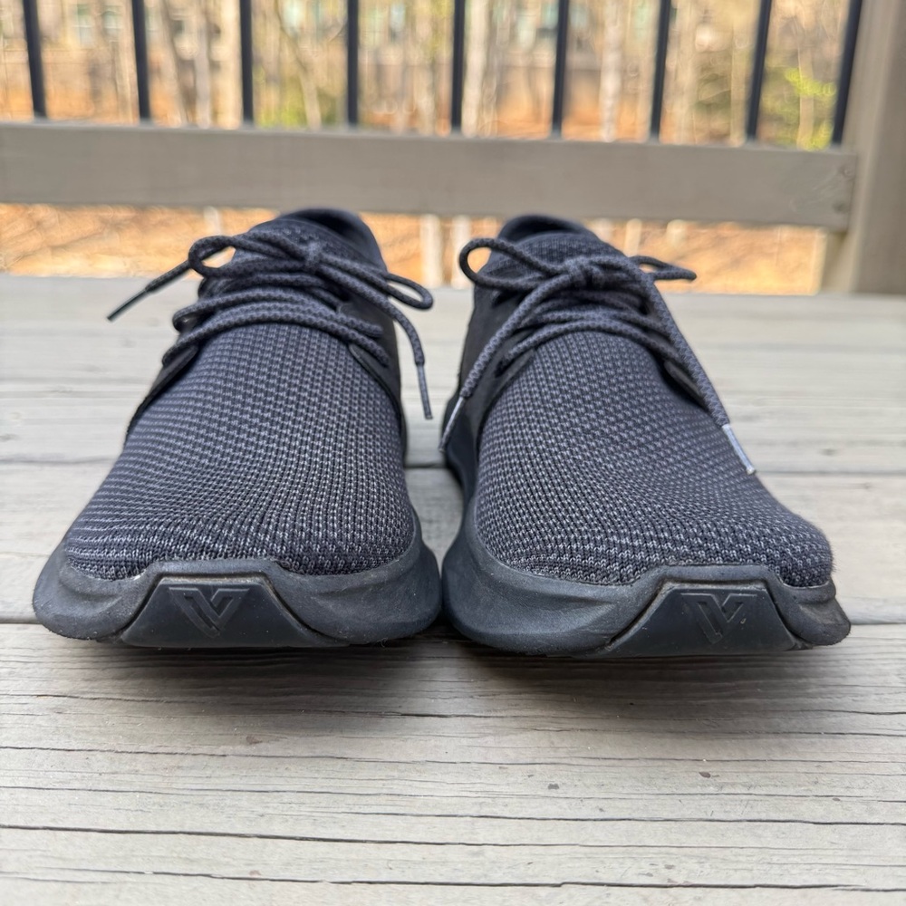 Vessi Everyday Classic Waterproof Sneakers in all black size 11 - Picture 3 of 14